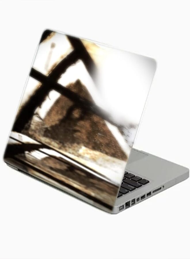 TAT Stains Liquid Texture Printed Laptop Sticker Multicolour-15.6 inch-3946